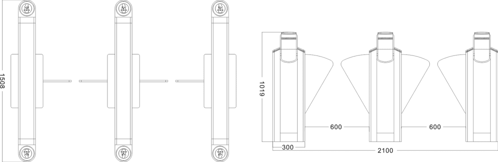 JS-Y011-Flap Barrier Turnstile Gate | KARSUN JS-Y011-Flap Barrier Turnstile Gate JS-Y011,KARSUN,Access Control,Biometric Access Control,Turnstile,High Speed Gate,Sliding Turnstile,Tripod Turnstile,Speed gate,Swing Barrier Gate,biometric access control system,kindergarten access control system,school turnstile,School decoration Flap turnstile gate is a high-tech product for intelligent management of pedestrian access. It is an upgraded product of tripod turnstile and swing turnstile. The product has exquisite workmanship, fully functional, and classic design. It is mainly used in high-end places such as high-grade residential areas, intelligent buildings, hotels, subways, docks, clubs, gyms and so on.. Full body made by stainless steel 304, suitable for indoor and outdoor use, water proof and weather proof. KARSUN