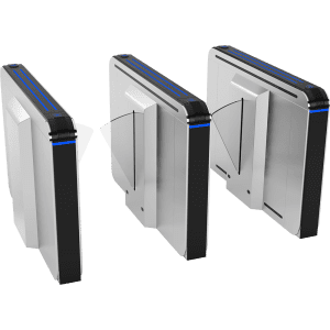 JS-TD6303-21-Flap Barrier Turnstile Gate